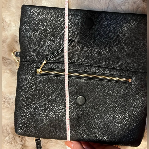 Tory Burch Black Leather Crossbody Magnetic closure - Picture 10 of 10